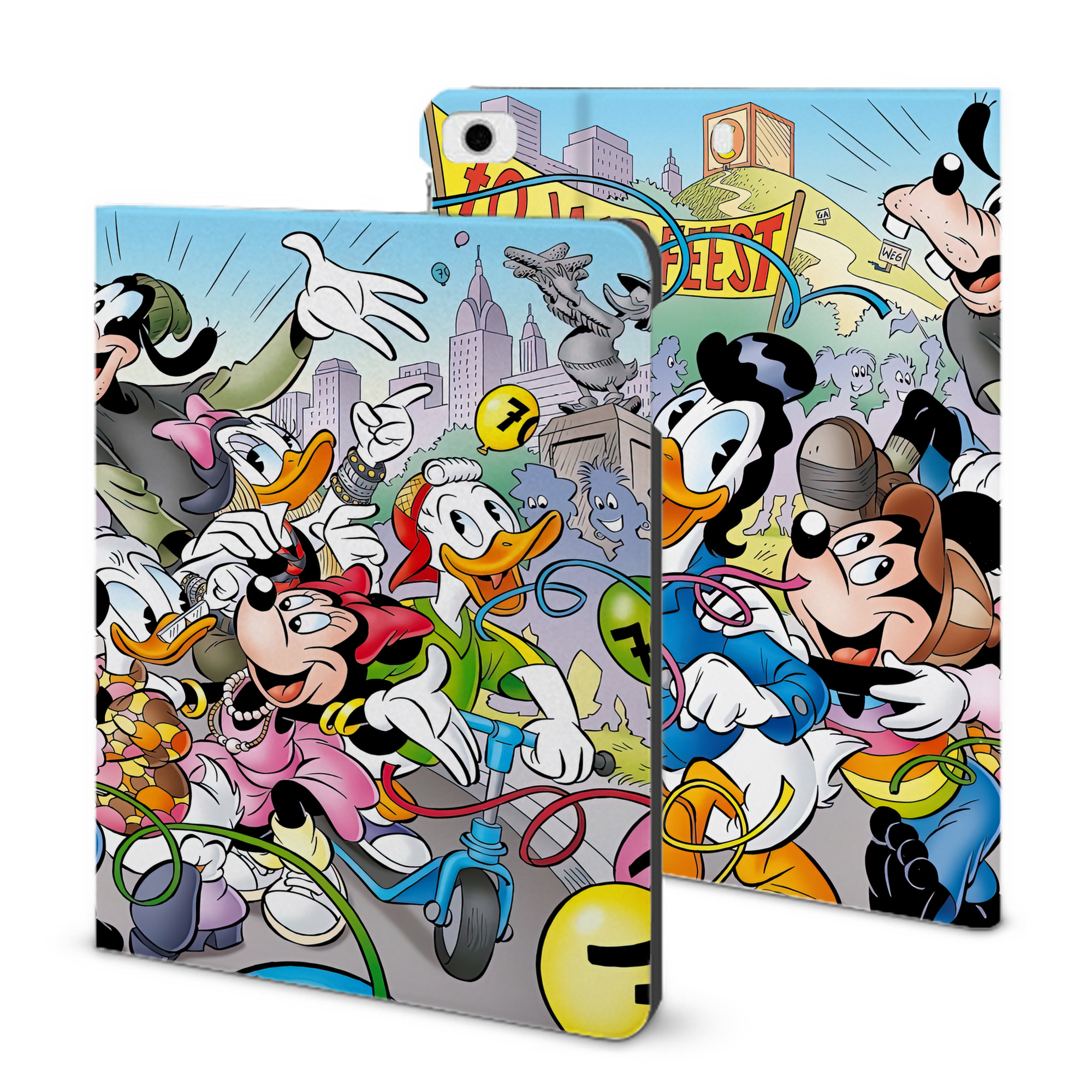 （画像用） ミッキーマウス Mickey Mouse IPad ケース ブック型 PUレザー TPU 耐衝撃 軽量 薄型 ペン収納なし 全面保護 IPad 各モデル対応